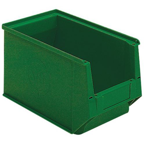 Contenitore a becco verde 10,5L 350/300x210x200 mm,