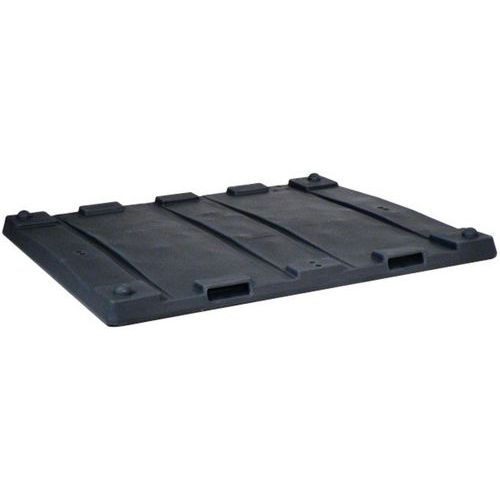 Coperchio a campana grigio scuro per cassa-pallet,