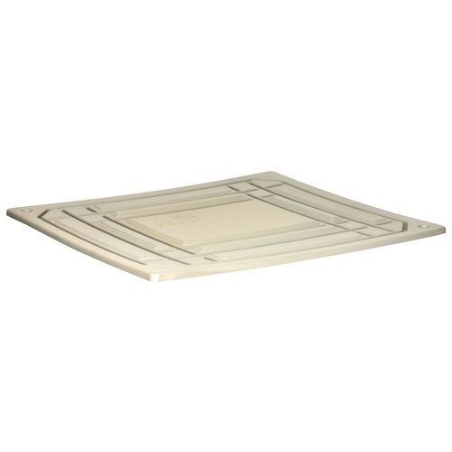 Coperchio a campana grigio chiaro,