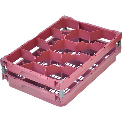 Glas manager rosso per 11 bicchieri,