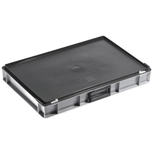 Valigetta contenit Rako 14L grigio e coperchio grigio scuro,