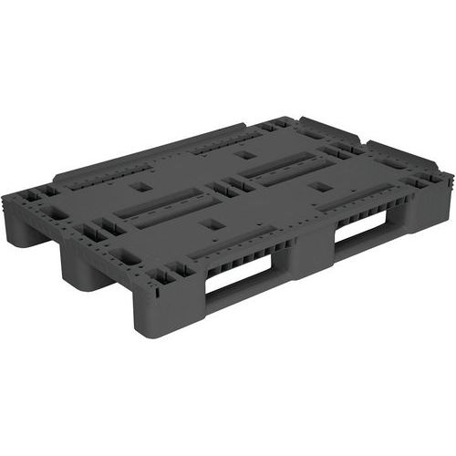 Pallet industriale 1200x800x150 mm antracite,