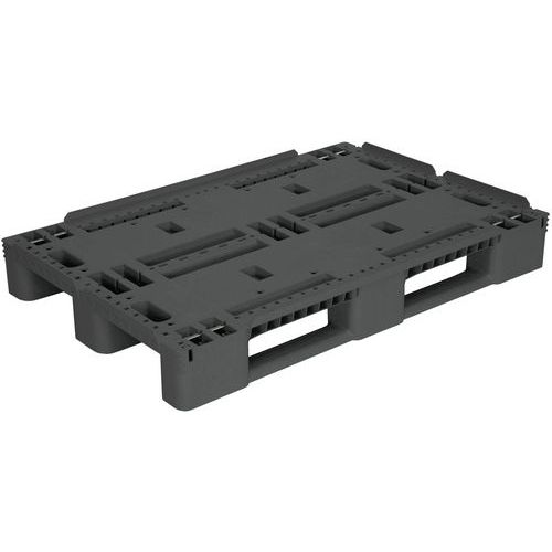 Pallet industriale 1200x800x150 mm grigio antracite,