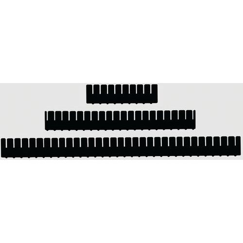 Separatori per contenitori 600x400 mm 21 scanalature,