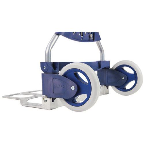 Carriola Pieghevole Business XL - Portata 125 Kg, Con Ruote Antiforatura - Ideale Per Trasporto Sacchi E Carichi - Foto 10