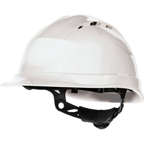 Delta Plus Bianco Elmetto Da Cantiere Chiusura Rotor Taglia Regolabile,