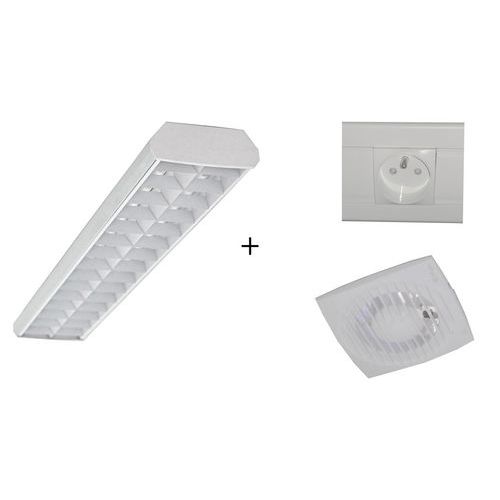 Equipaggiamento Elettrico Cana l. passacavi 1 punto luce 36W,