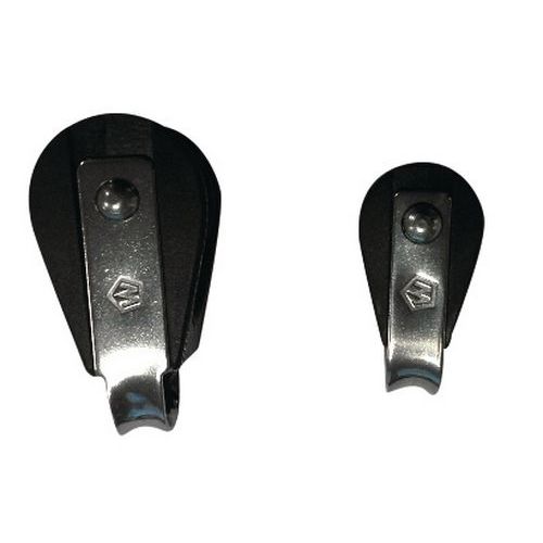 Carrucola Doppia cmu=300Kg Pul Ø=55Mm Diametro Corda 12Mm,