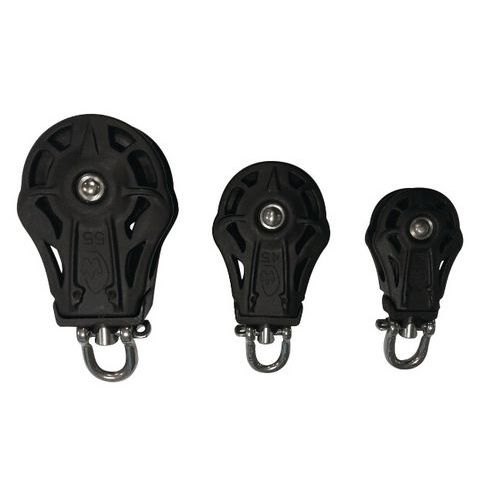 Carrucola Tripla cmu=300Kg Pul Ø 55Mm Diametro Corda Max12Mm,