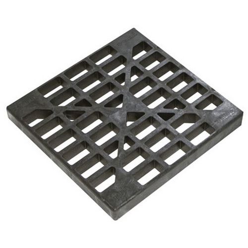 Griglia 0,6mx0,6mx63mm nero,