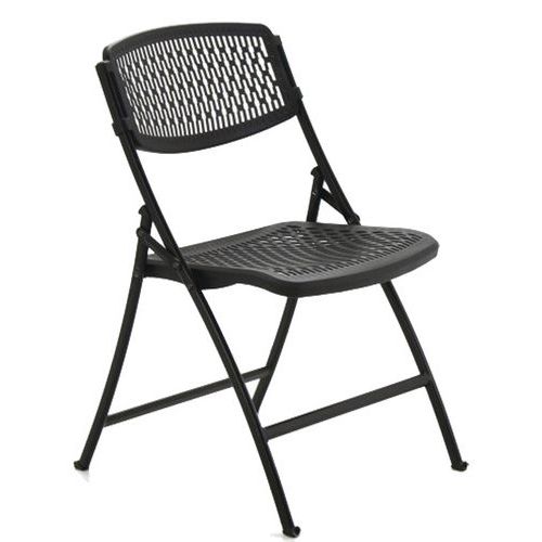 Sedia pieghevole Net 49x86x83 Nero,