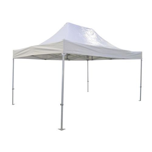 Gazebo in alluminio con tetto 3x4,5 metri,