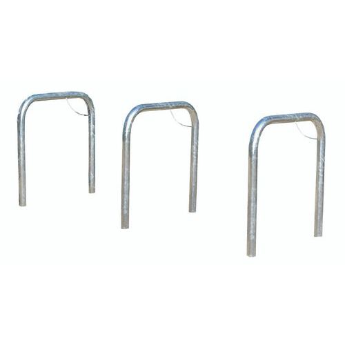 Portabiciclette ad arco antiscivolo 2 posti,