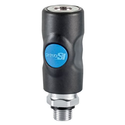 Raccordo di sicurezza ISO B maschio 3/8'',