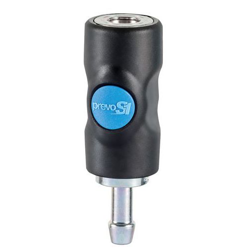 Raccordo di sicurezza ISO B per tubo 10 mm,