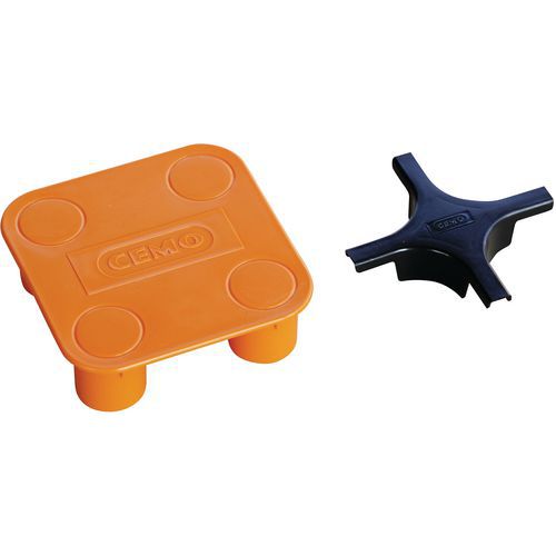 Croce collegamento PE nero/aranc.,