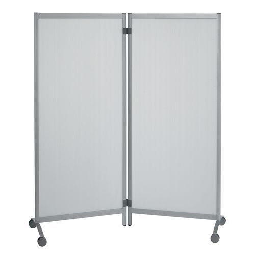 Parete divis mobile Lotto di 2 Traslucido,