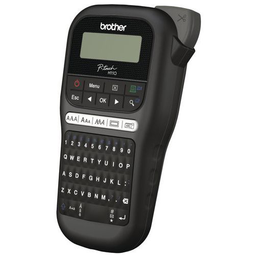 Etichettatrice PT H110 Tastiera QWERTY,