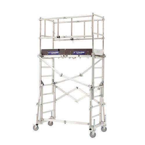 X Tower 3 m con pianale 0,98 x 0,92 x 1,41,