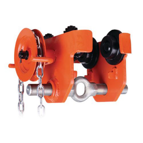 Carrello porta-paranco mecc Portata 2000 kg Fer max 220mm,