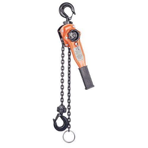 Paranco a leva 1500 kg Alzata 1,5metri,