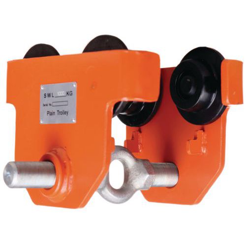 Carrello porta-paranco 2000 kg Ferro max 305mm,