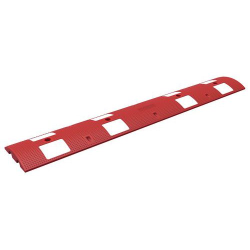 Rallentatore bianco/rosso 10 km/h - 20 t,