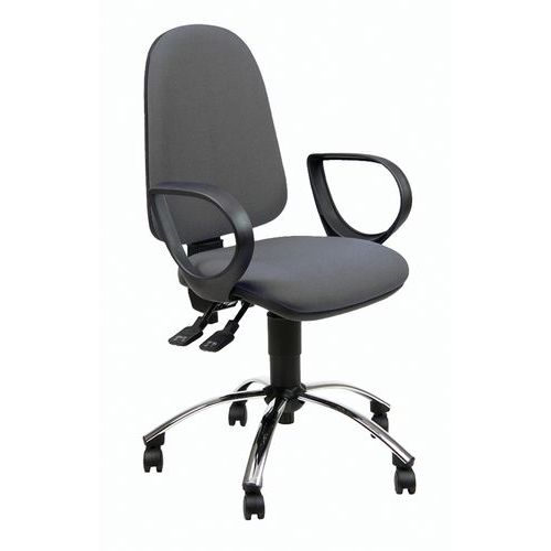 Sedia operativa JUC/ET 106x62x46 Grigio scuro,