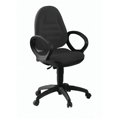 Sedia operativa MTAS/EN 106X60X47 Nero,