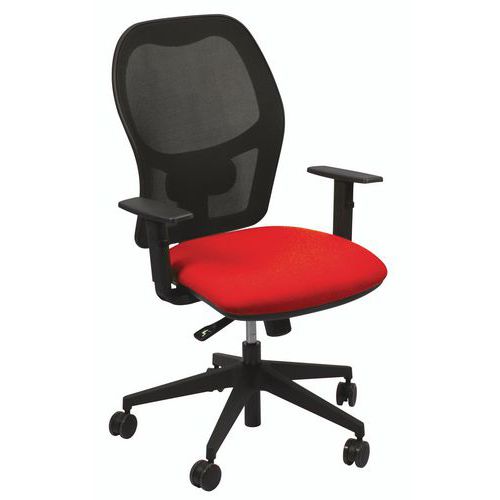 Sedia operativa HUHU/ER 113X68X51 Rosso,