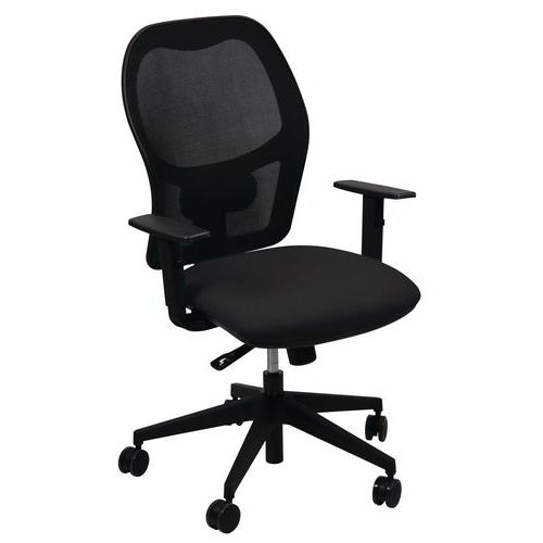 Sedia operativa HUBBLE HUHU 113X68X51 Nero,