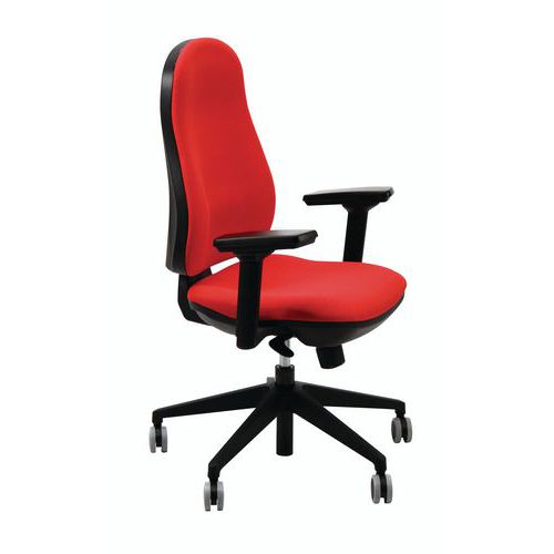 Sedia operativa ARIEL/R 119x68x48 Rosso,