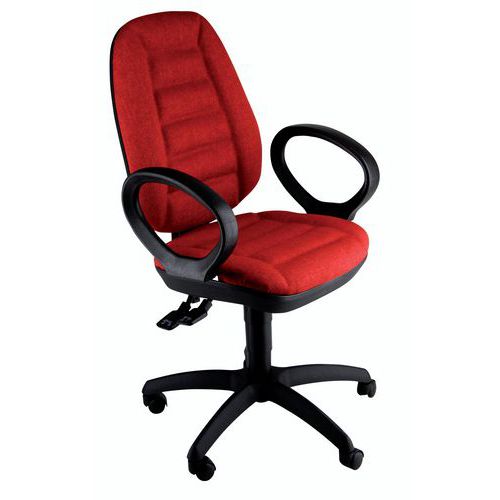 Sedia operativa CRSY/ER 117X66X50 Rosso,