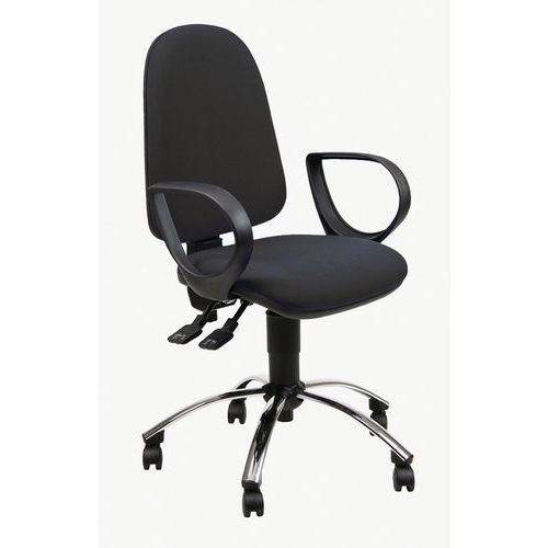 Sedia operativa JUC/EN 106x62x46 Nero,