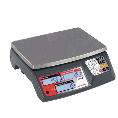 Bilancia contapezzi compatta 3 kg,