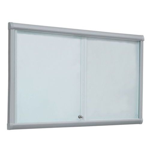 Bacheca per interni 10 fogli con fondo in lamiera,