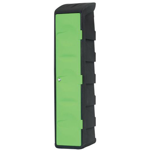 Armadio in plastica IP Copertura Grigio/verde,