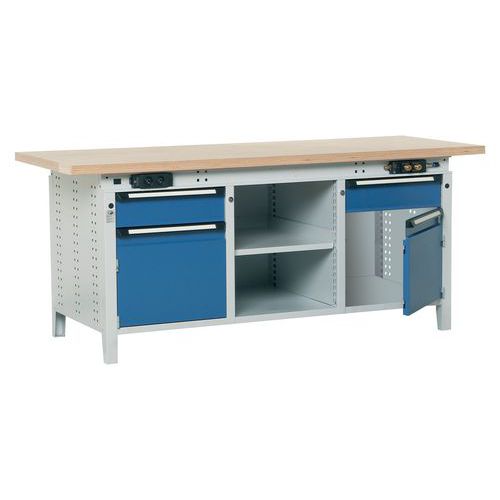 Banco Da Lavoro Da Meccanico 2000X750X850Mm,