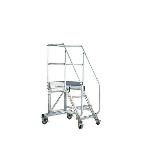 Piattaforma Mobile 13 gradini 600 mm. Inclinazione 45°,