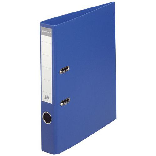 Raccoglitore a leva in PVC dorso 50 mm formato A4 blu scuro,