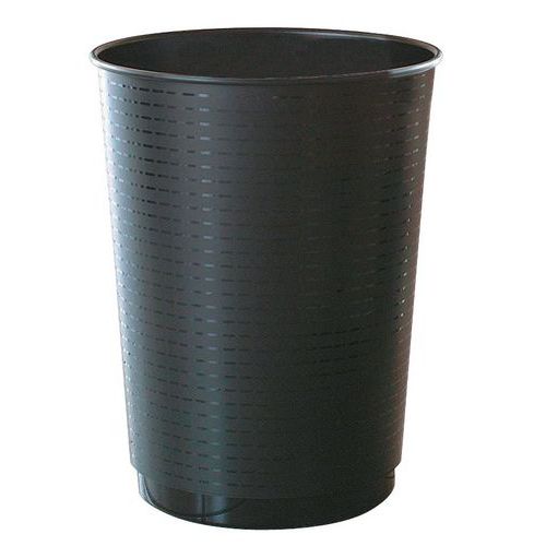 Cestino in plastica nero 40 L Preto,
