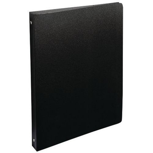 Raccoglitore a 4 anelli dorso 4 cm nero Iderama,