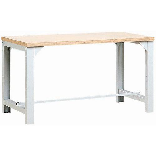 Banco larghezza 2000 mm con ripiano multistrato da 40,