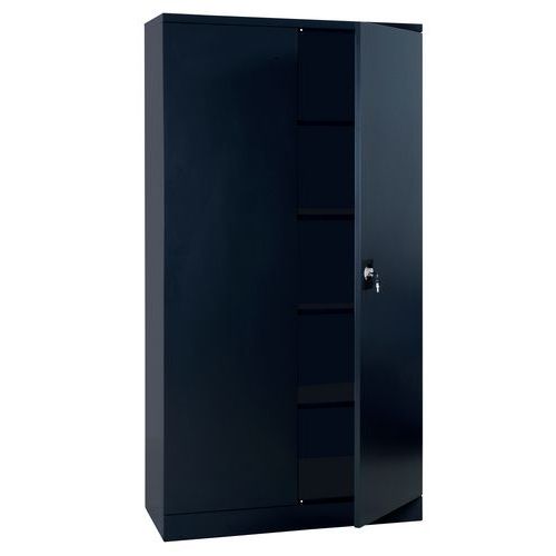 armadio da montare con ante battenti, H 1.950 x P 423 x L 120 - 0 antr.+4 ripiani,