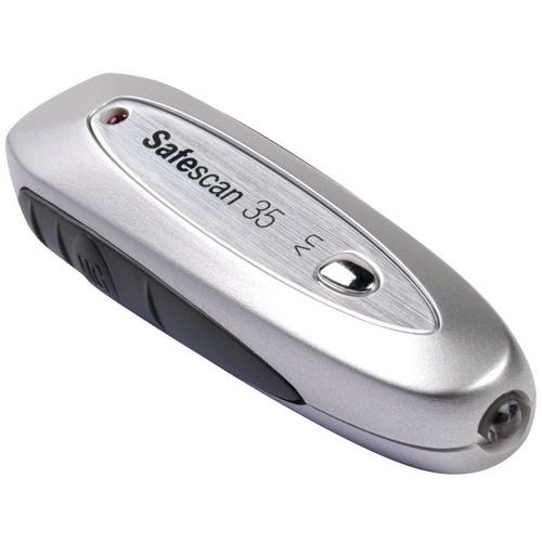 Rilevatore banconote port. S35 90 x 30 x 25 mm Grigio,