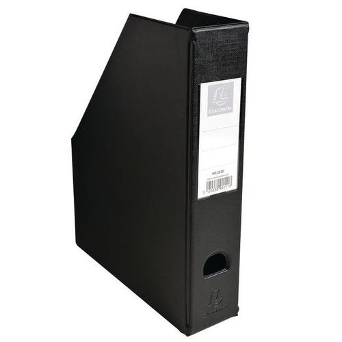 Portariviste in PVC, dorso 70 mm, nero,