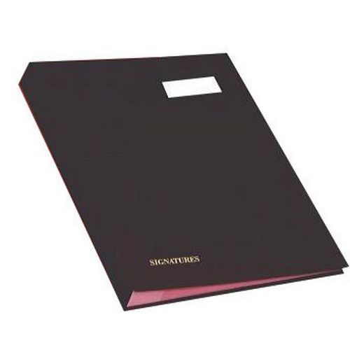 Raccoglitore 12 scomparti 24X32,5 cm nero,