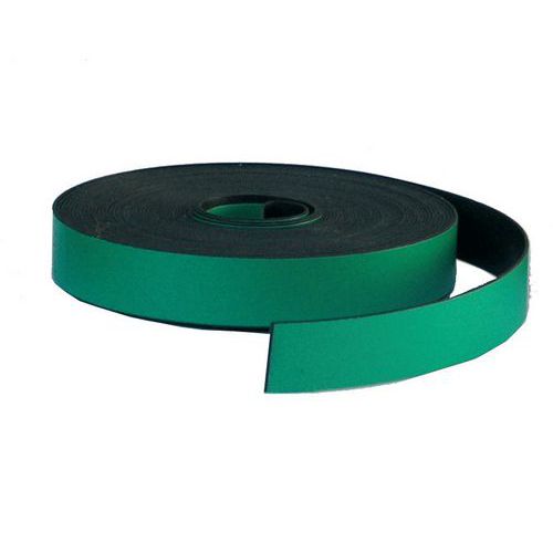 Nastro magnetico Bi-silque 10 mm x 5 m verde,