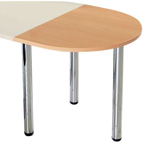 Piede di collegamento Combi-Module Col.:Cromato Alt.:72 cm,