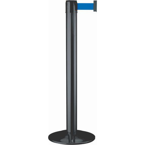 Paletto Di Delimitazione Col:Nero Diam.Tot 70mm,